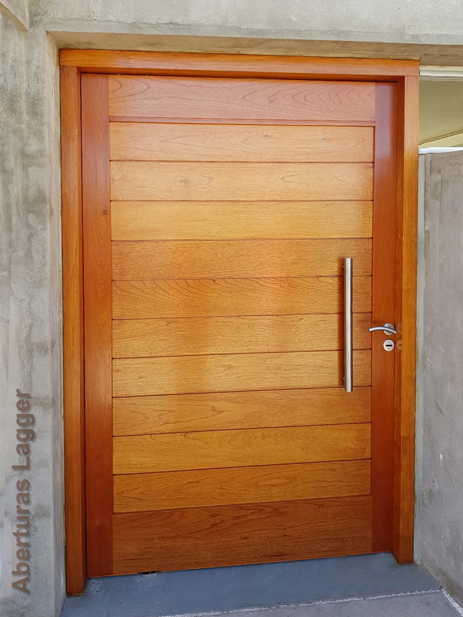 Aberturas Lagger - puerta exterior con manija